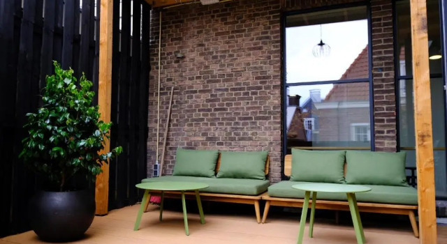 Кровать в общем номере Pink Flamingo Boutique Hostel