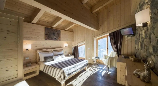 Habitación doble De lujo Chalet Morel 1586 Hotel & Spa