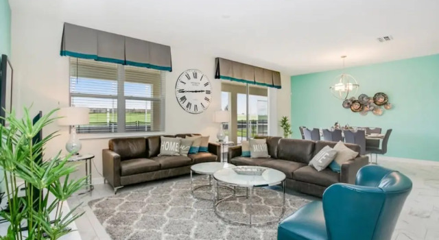Rent a Luxury Villa on Champions Gate Resort, Minutes From Disney, Orlando Villa 3028, Book Villa Hoteller i Four Corners med pool, Swimmingpool