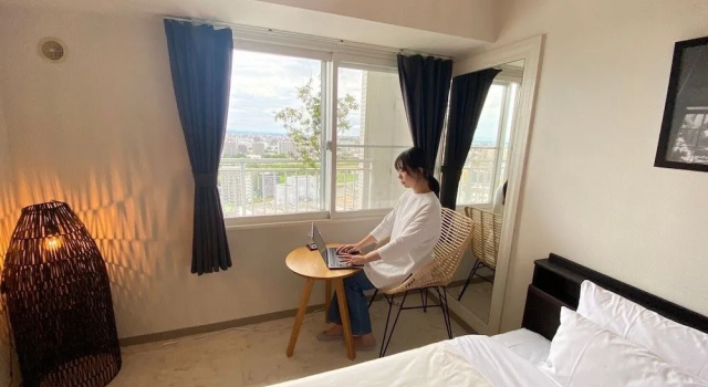 Ams Tower, Rezervovat Apartmán Hotely v Sapporo s parkováním, Parkování