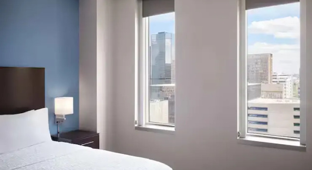 Люкс с видом на город Homewood Suites- Denver Downtown Convention Center