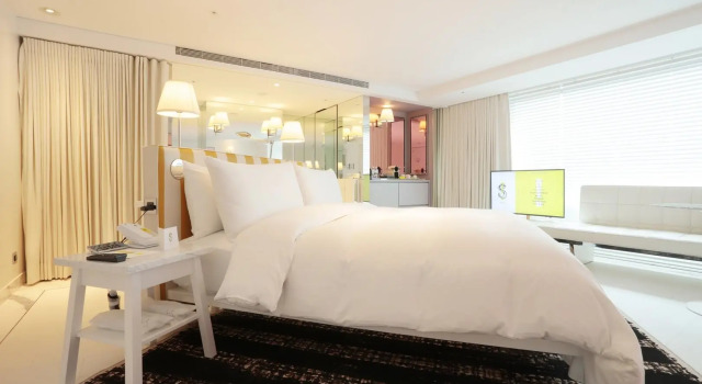 Номер Deluxe S Hotel Designed by Philippe Starck (Quarantine Hotel)