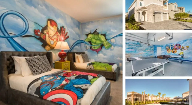 Вилла Beautiful Villa With Private Pool, Close to Disney, Orlando Villa 2952