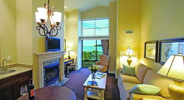 Номер Deluxe Oceano Hotel and Spa Half Moon Bay Harbor