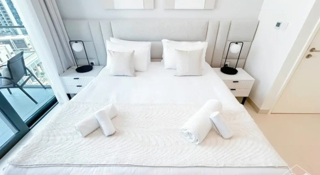 Апартаменты Luxury Burj Crown 4bedroom Balcony & Downtown View