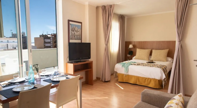 Апартаменты Superior с 2 комнатами Aparthotel Ona Palamós