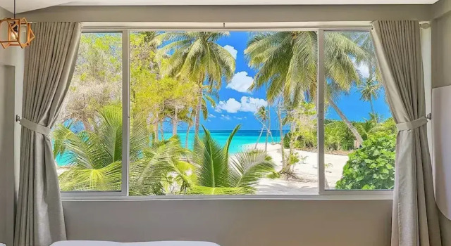 Standard Doppel Zimmer mit Meerblick White Sand