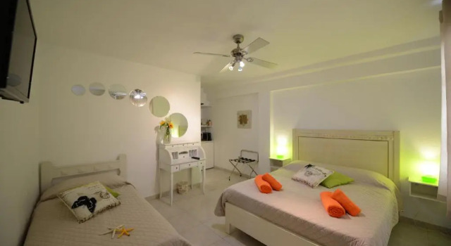 Трёхместный номер Standard с видом на сад Fraskoulas Beach