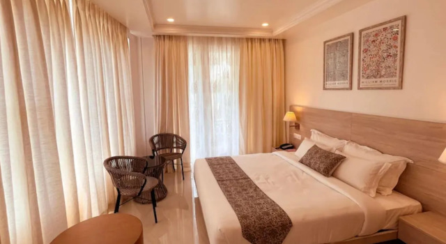 Двухместный номер Deluxe с балконом Terrakotta Rishikesh