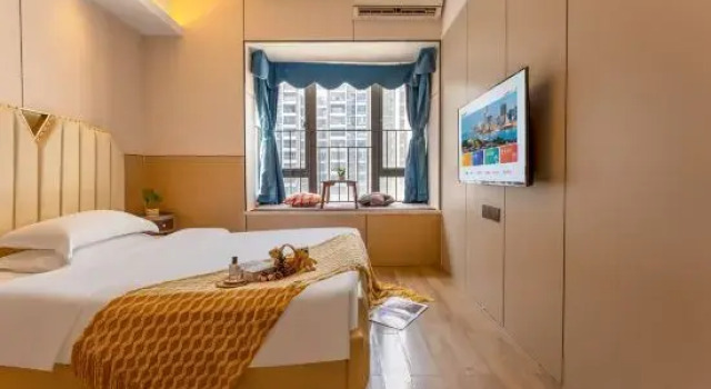 Люкс Yuanxu Apartment (Jiangmen Station Darongcheng Branch)
