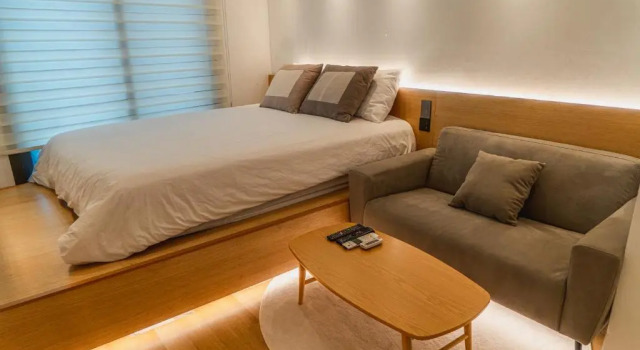 Четырёхместный номер Economy Дуплекс Myeongdong Artmonstay