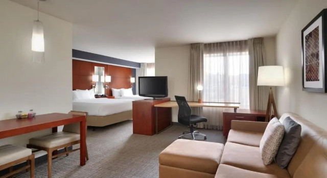 Двухместная студия Отель Residence Inn by Marriott Greenville