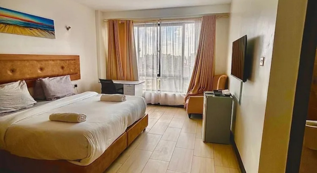O podwyższonym standardzie pokój Kilimani Suites