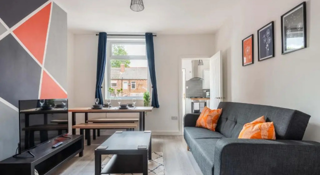 Hopetown Apartment-modern 1 bed with free parking, 预订 公寓 Normanton 西约克郡