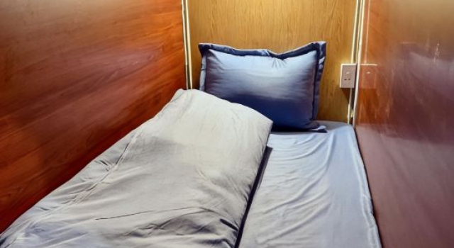Кровать в общем номере (мужской номер) Hostel 405 Sa Pa