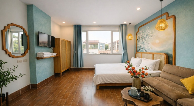 Номер Luxury Horizon Suites Lakeview - Truc Bach Boutique Stay Ha Noi