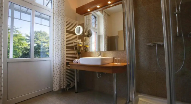 Двухместный номер Standard с балконом Strandhotel garni Kormoran