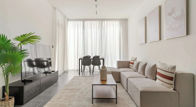 Spacious 2BR in The Crest With Pool and gym, Забронировать Апартаменты/квартира Дубай Эмират Дубай, рядом с Ипподром и гольф-поле Nad Al Sheba