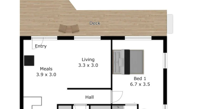 Люкс Standard Kiewa Country Cottages