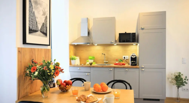 Люкс c 1 комнатой с балконом Jimmys Apartments Dandelion