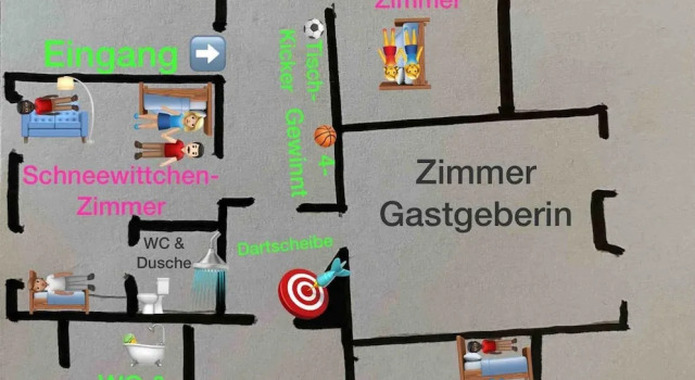 Номер Standard Room in Apartment - Allgäuer Festwoche 150m Entfernt