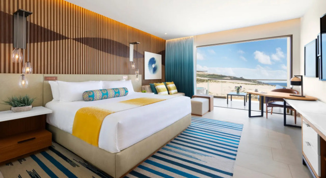 Двухместный номер Deluxe с частичным видом на океан Hard Rock Hotel Los Cabos