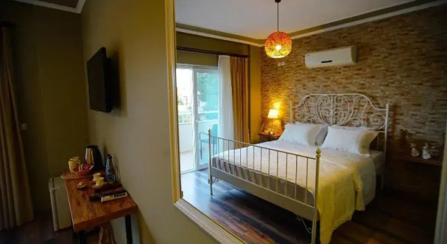 Четырёхместный номер Standard Urla Zeytin Hotel