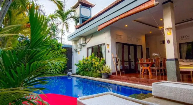 CASA PINARAK 2 I Newly Renovated 3BR Villa in Seminyak Area, Rezervovat Vila Chaty v Bali, Chalupa