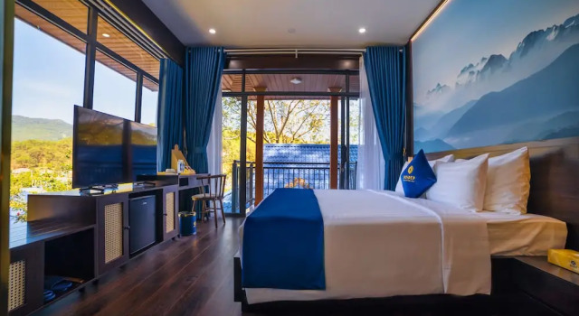 Двухместный номер Economy с балконом Tea Resort Prenn