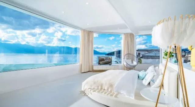 Люкс Guyue Yueyaju Lake View Guesthouse