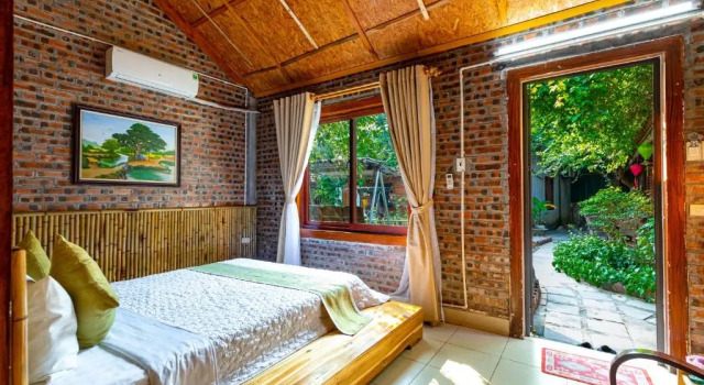 Двухместный номер Standard с видом на сад Green Peace Bungalow