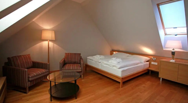 Standard Casal quarto sotão Penzion Dobré časy