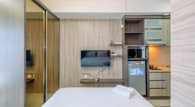 Comfortable Studio Room At Grand Kamala Lagoon Apartment, Rezervovat Apartmán Hotely v Bekasi s bazénem, poblíž Revo Town, Bazén
