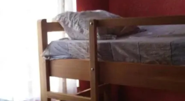 Кровать в общем номере Your Hostel