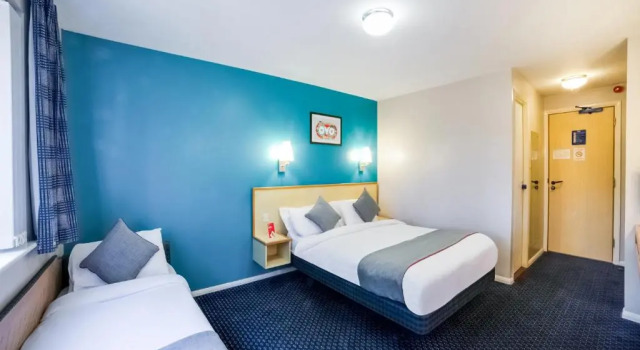 Трёхместный номер Deluxe OYO Sunrise Hotel, A46 N Leicester
