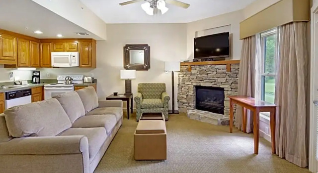Номер Deluxe c 1 комнатой Hilton Vacation Club Bent Creek Golf Village Gatlinburg