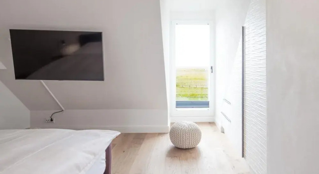 Exklusive Wohnung auf dem Deich an der Nordsee, Забронировать Апартаменты/квартира Хатштедтермарш 