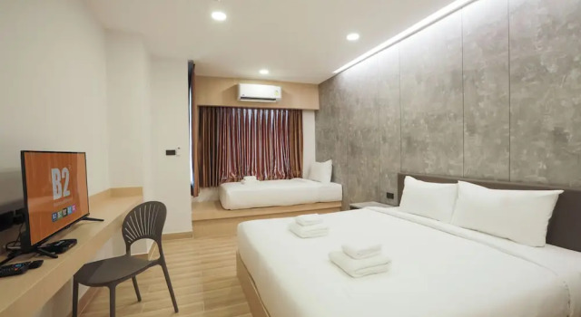 Трёхместный номер Deluxe B2 Bang Saen Premier Hotel