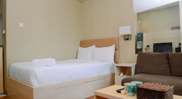 Номер Standard Cozy Living Studio at Cosmo Terrace Apartment