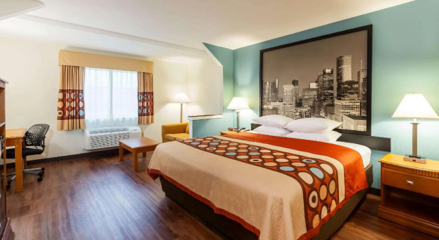 Двухместный номер Standard Super 8 by Wyndham Beaumont I-10 College St