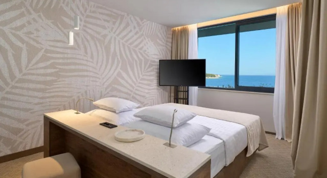Двухместный номер Premium с балконом и с видом на море Grand Hotel View