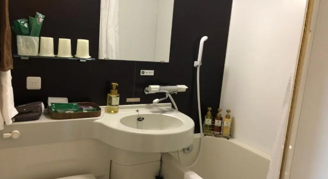 Двухместный номер Hotel Route Inn Grand Asahikawa Ekimae