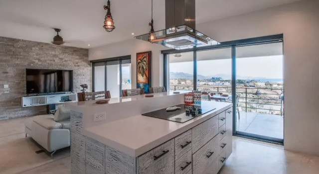 Номер Premium с 2 комнатами с видом на залив Cerritos Surf Residences
