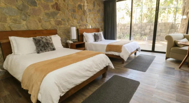 Четырёхместный номер Deluxe Hotel Boutique Camino Del Bosque