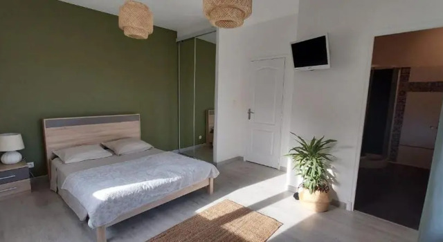 Chambre avec terrasse, Rezerwuj Hotel Hotele w Owernia z parkingiem, Parking