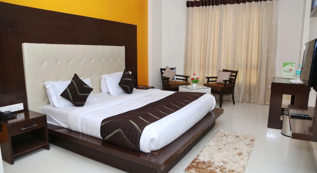 Двухместный номер Deluxe с видом на город Qcent Gurgaon by Pacific Inn
