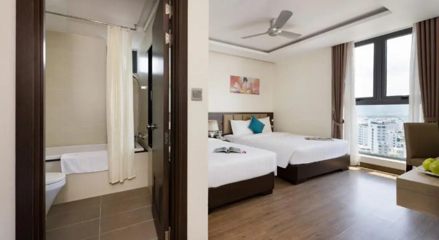 Двухместный номер Deluxe с видом на город Sata Hotel