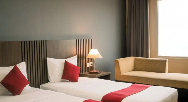 1 Bedroom Deluxe Twin room Merapi Merbabu Hotels Bekasi