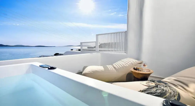 Люкс Deluxe с видом на море Etere Luxury Suites