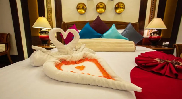 Трёхместный номер Deluxe с балконом Viang Thapae Resort